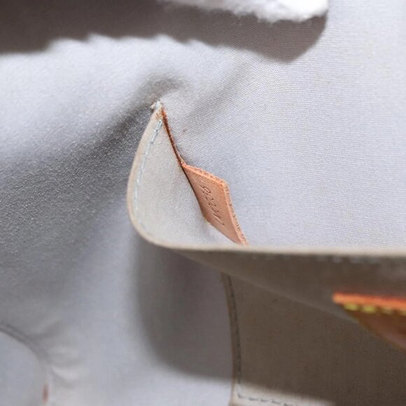 LOUIS VUITTON Monogram Vernis Roxbury Drive Hand Bag Perle M91374 LV Auth 156779 - Picture 11 of 16